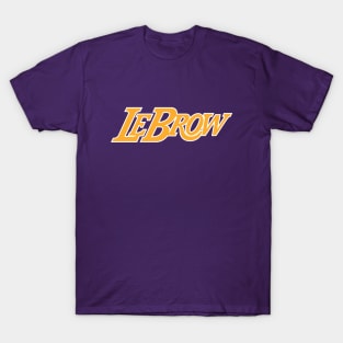 LeBrow - Purple T-Shirt